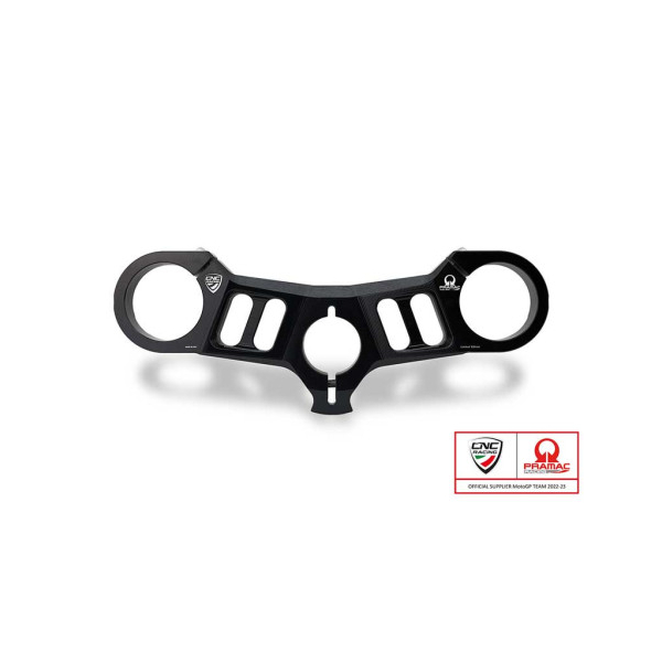 TE DE FOURCHE SUPERIEUR CNC RACING PRAMAC DUCATI PANIGALE - Couleur : NOIR