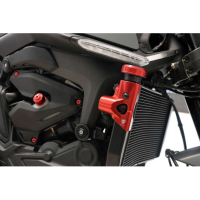 PROTECTION LATERAL RADIATEUR EAU CNC RACING DUCATI - Couleur : NOIR