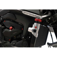 PROTECTION LATERAL RADIATEUR EAU CNC RACING DUCATI - Couleur : NOIR