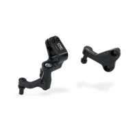 SUPPORT AMORTISSEUR DE DIRECTION CNC RACING DUCATI - Couleur : ROUGE
