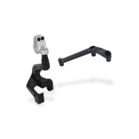 SUPPORT AMORTISSEUR DE DIRECTION CNC RACING DUCATI - Couleur : NOIR