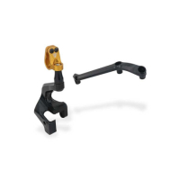 SUPPORT AMORTISSEUR DE DIRECTION PONTET CNC RACING RM251 DUCATI - Couleur : OR