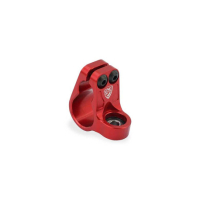 SUPPORT VERTICAL AMORTISSEUR DE DIRECTION CNC RACING DUCATI - Couleur : NOIR