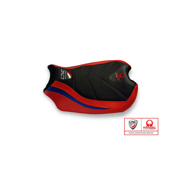 HOUSSE DE SELLE CNC RACING PRAMAC EDITION Ducati 955 Panigale V2