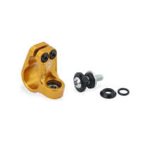SUPPORT AMORTISSEUR DE DIRECTION CNC RACING DUCATI - Couleur : OR