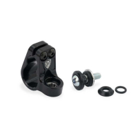 SUPPORT AMORTISSEUR DE DIRECTION CNC RACING DUCATI - Couleur : ROUGE
