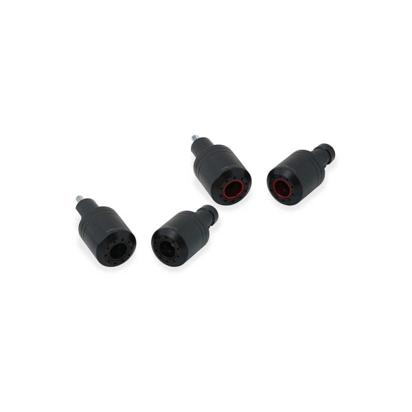 KIT TAMPONS PROTECTION MOTEUR CNC RACING DUCATI - Couleur : NOIR