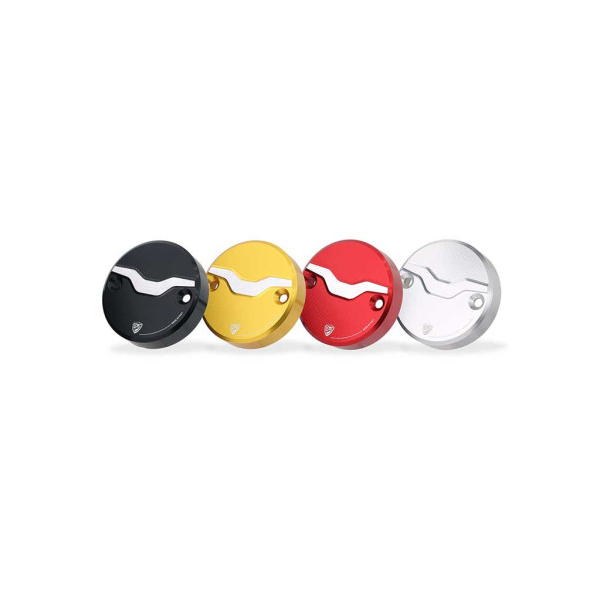 BOUCHON BOCAL LIQUIDE DE FREIN AVANT CNC RACING MOTO GUZZI - Couleur : SILVER