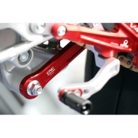 BIELLETTES D AMORTISSEUR ARRIERE CNC RACING DUCATI - Couleur : NOIR