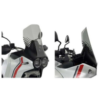 BULLE ADVENTURE CNC RACING DUCATI DESERT X - Finition : TRANSPARENTE
