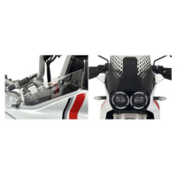KIT DEFLECTEURS LATERAUX CNC RACING DUCATI DESERT X - Finition : TRANSPARENTE 