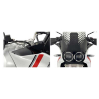 KIT DEFLECTEURS LATERAUX CNC RACING DUCATI DESERT X - Finition : NOIR