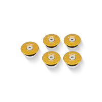 KIT BOUCHONS DE CADRE PETITS TROUS CNC RACING DUCATI - Couleur : OR
