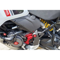 PROTECTION DE CADRE SUPERIEUR CARBONE MAT CNC RACING Ducati DesertX