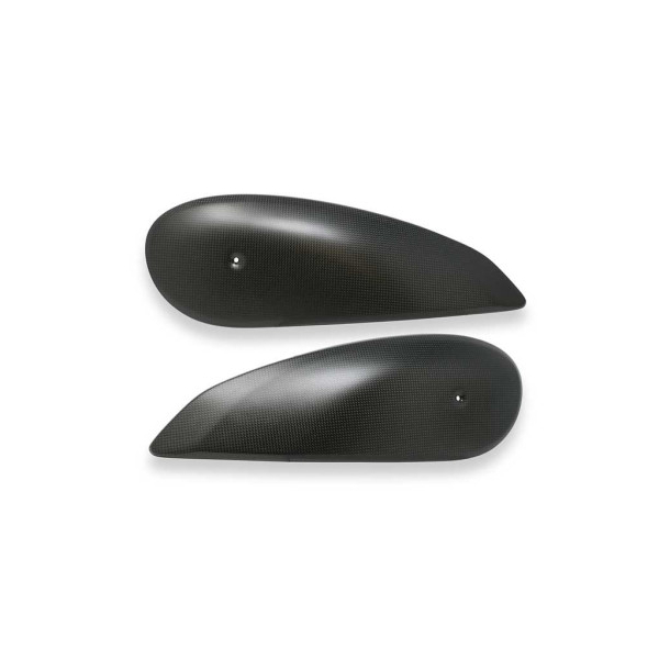 FLANCS LATERAUX RÉSERVOIR DUCATI SCRAMBLER CARBONE MAT