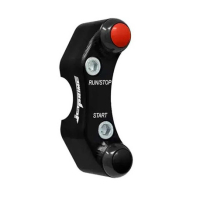 COMMODO DROIT JET PRIME KAWASAKI Z900/RS (MAITRE-CYLINDRE BREMBO RACING) - Couleur : NOIR