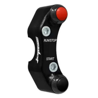 COMMODO DROIT JET PRIME KAWASAKI Z900/RS (MAITRE-CYLINDRE BREMBO RACING) - Couleur : NOIR