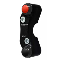 COMMODO DROIT JET PRIME KAWASAKI Z900/RS (MAITRE-CYLINDRE BREMBO RACING) - Couleur : ROUGE