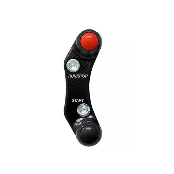 COMMODO DROIT JET PRIME KAWASAKI Z900/RS (MAITRE-CYLINDRE BREMBO RACING) - Couleur : TITANE