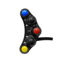 COMMODO GAUCHE JET PRIME BMW S 1000 RR - Couleur : ROUGE 
