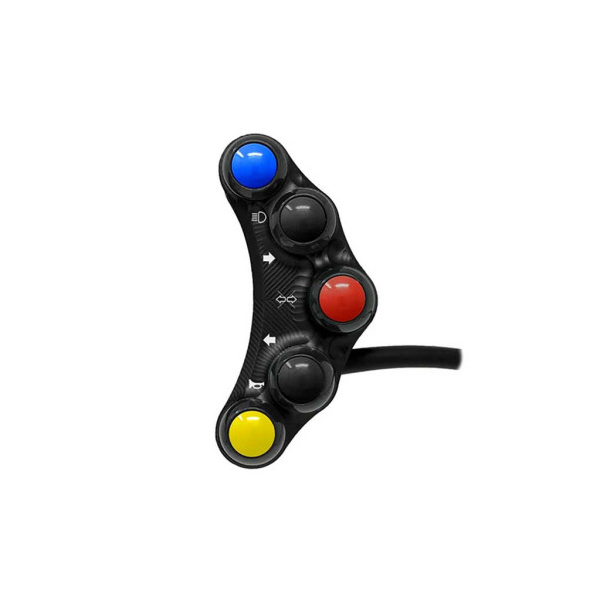 COMMODO GAUCHE JET PRIME BMW S 1000 RR - Couleur : ROUGE
