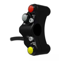 COMMODO GAUCHE JET PRIME BMW S 1000 RR - Couleur : ROUGE