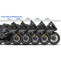 BULLE ZX-6R 2024 SPORT TOURING - Couleur : TRANSPARENT