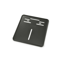 SUPPORT DE PLAQUE D'IMMATRICULATION DAYTONA,NOIR 180X200 ALUMINUM 