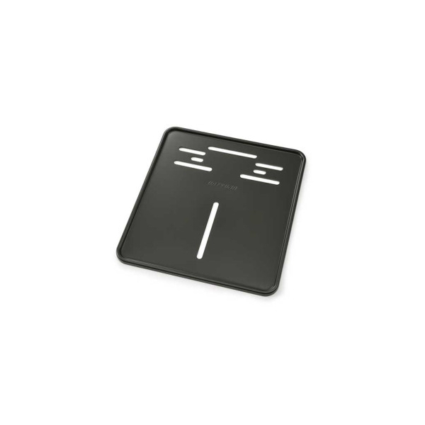 SUPPORT DE PLAQUE D'IMMATRICULATION DAYTONA,NOIR 180X200 ALUMINUM