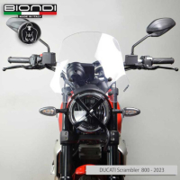 BULLE BIONDI TOURING TRANSPARENT SCRAMBLER 800 2023