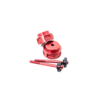 EMBOUTS DE GUIDON 698 HYPERMOTARD MONO - Couleur : Rouge 