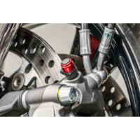 KIT BOUCHONS VALVES DE PURGE - Couleur : ORANGE 