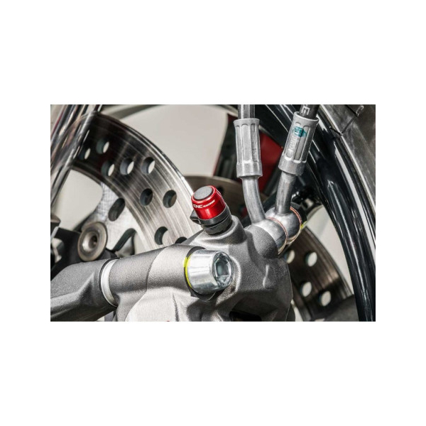 KIT BOUCHONS VALVES DE PURGE - Couleur : ORANGE