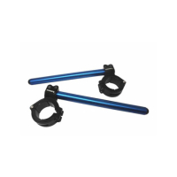 DEMI-GUIDONS REGLABLES AVEC BAGUES - Couleur : NOIR, Taille : 52