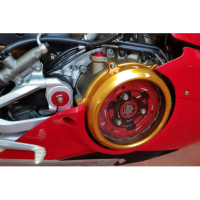 CARTER EMBRAYAGE PANIGALE V4 CNC RACING - Couleur : NOIR/SILVER