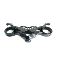 DUCATI PANIGALE V4S/SPECIALE TE FOURCHE SUPERIEUR NOUVEAU DESIGN EVOTECH -fourch - Couleur : NOIR 