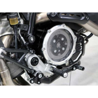 CARTER EMBRAYAGE TRANSPARENT CNC RACING HYPERMOTARD 950 - Couleur : SILVER SILVER