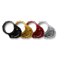 Couvercle transparent pour embrayages à huile Ducati - Couleur entourage : OR, Couleur carter : OR 