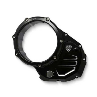 Couvercle transparent pour embrayages à huile Ducati - Couleur entourage : OR, Couleur carter : OR
