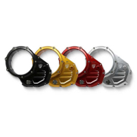Couvercle transparent pour embrayages à huile Ducati - Couleur entourage : OR, Couleur carter : OR