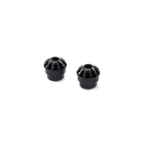 PAIRE EMBOUT DE REPOSES PIEDS GRIPS - Couleur : SILVER