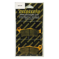 Plaquette De Frein avant (ou arrière suivant modèle) Accossato AGPA29 (dimension - Type : OFF ROAD