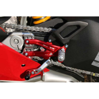 KIT COMMANDE RECULEES RPS EDITION LIMITEE TEAM PRAMAC PANIGALE V4R - Couleur : NOIR 