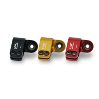Pince amortisseur direction Ohlins - Couleur : SILVER 