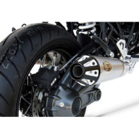 SILENCIEUX ZARD BMW R nine T - Options : noir, Version : racing, Embout : embout aluminium, Matière : titane