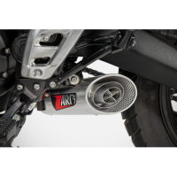 LIGNE COMPLETE ZARD SCRAMBLER 400 SPEED 400 - Version : racing, Options : noir, Matière : inox, Embout : embout inox