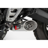 LIGNE COMPLETE ZARD SCRAMBLER 400 SPEED 400 - Options : noir, Version : racing, Embout : embout inox, Matière : inox