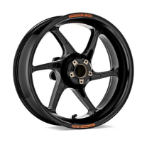 ROUE ARRIERE 17 X 6 MAGNESIUM FORGE CATTIVA OZ DUCATI PANIGALE V4 2025/* - Couleur : NOIR MAT 