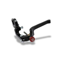 KIT COMMMANDE AU GUIDON MAITRE CYLINDRE DE FREIN ARRIERE CNC RACING - Couleur : NOIR 