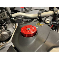 BOUCHON DE TRAPPE A ESSENCE A CLE TUAREG 660 - Couleur : ROUGE